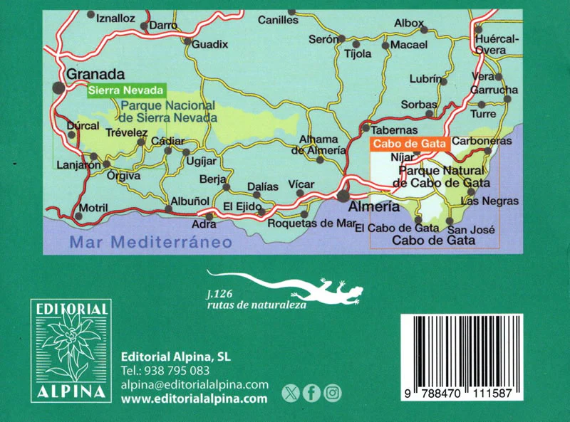 Cabo de Gata – Nijar Natural Park Walking Map - Image 3