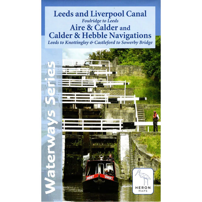 Leeds and Liverpool Canal Map - Foulridge to Leeds