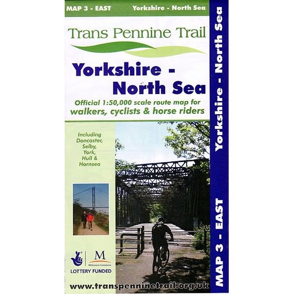 Trans Pennine Trail, Map 3 -  East